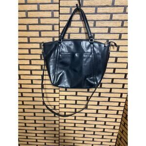HOBO Black‎ Genuine Leather Shoulder Bag